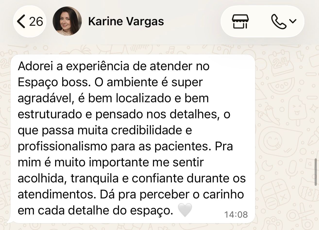 Depoimento de Karine Vargas